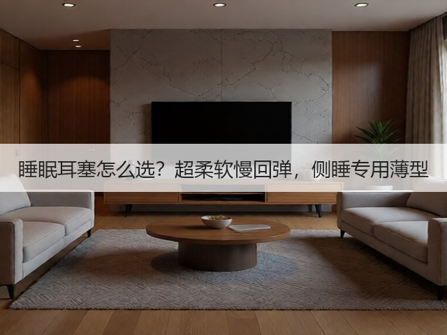 睡眠耳塞怎么选?超柔软慢回弹,侧睡专用薄型(图3) 睡眠耳塞怎么选?超柔软慢回弹,侧睡专用薄型(图3)