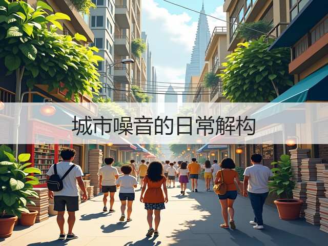 城市噪音的日常解构(图1) 城市噪音的日常解构(图1)