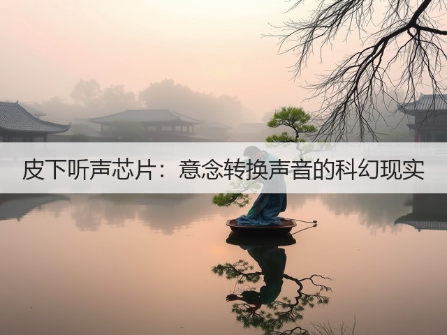 皮下听声芯片:意念转换声音的科幻现实(图1) 皮下听声芯片:意念转换声音的科幻现实(图1)