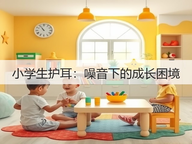 小学生护耳:噪音下的成长困境(图2) 小学生护耳:噪音下的成长困境(图2)