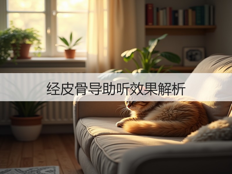经皮骨导助听效果解析