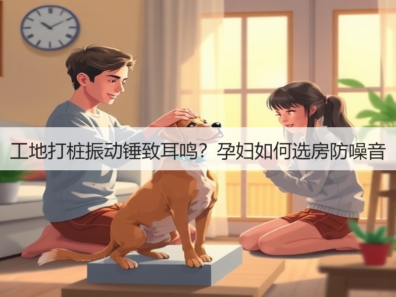 工地打桩振动锤致耳鸣？孕妇如何选房防噪音
