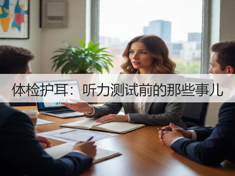 体检护耳：听力测试前的那些事儿
