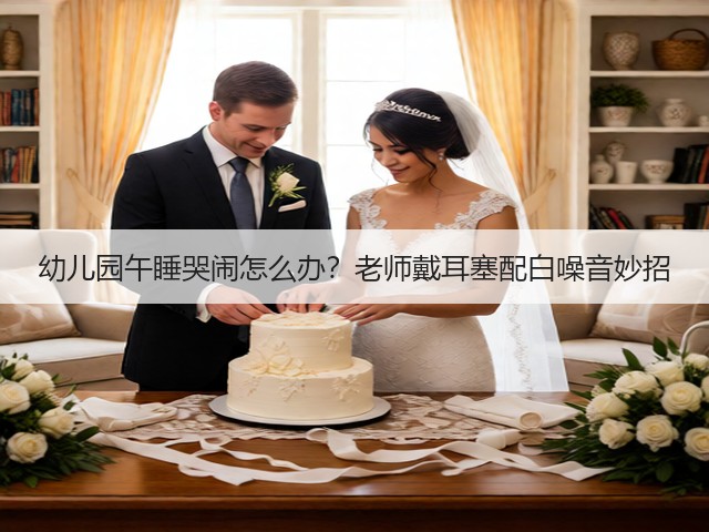幼儿园午睡哭闹怎么办？老师戴耳塞配白噪音妙招(图3)