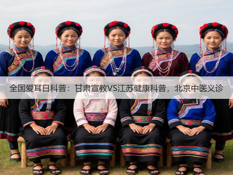 全国爱耳日科普：甘肃宣教VS江苏健康科普，北京中医义诊