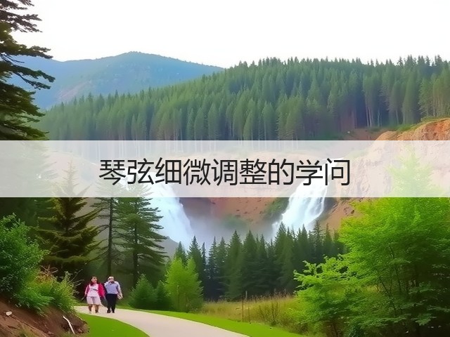 琴弦细微调整的学问(图2) 琴弦细微调整的学问(图2)