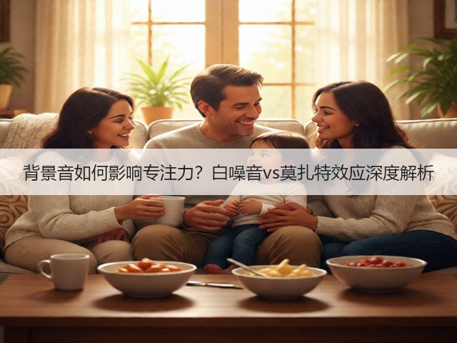 背景音如何影响专注力？白噪音vs莫扎特效应深度解析(图1)