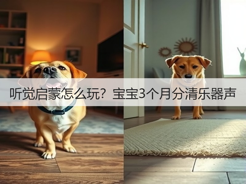 听觉启蒙怎么玩？宝宝3个月分清乐器声