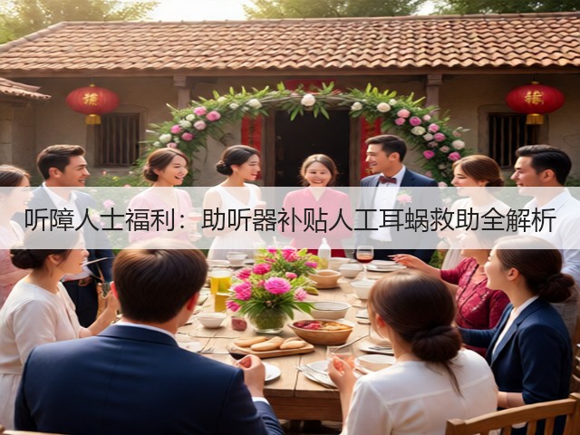 听障人士福利:助听器补贴人工耳蜗救助全解析(图3) 听障人士福利:助听器补贴人工耳蜗救助全解析(图3)