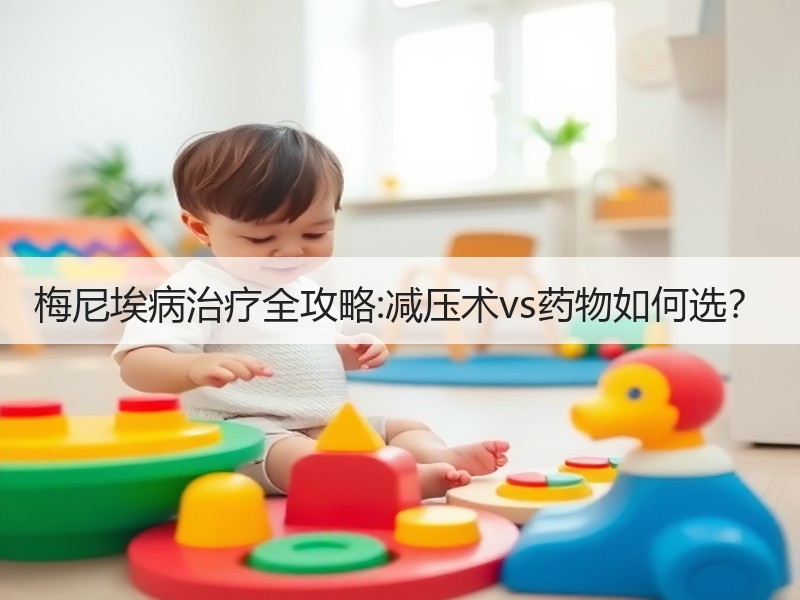 梅尼埃病治疗全攻略:减压术vs药物如何选？