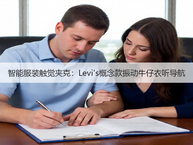 智能服装触觉夹克：Levis概念款振动牛仔衣听导航(图2)