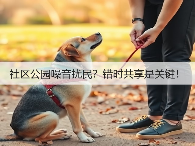 社区公园噪音扰民?错时共享是关键!(图2) 社区公园噪音扰民?错时共享是关键!(图2)