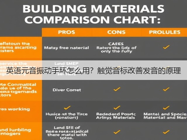 英语元音振动手环怎么用？触觉音标改善发音的原理(图3)
