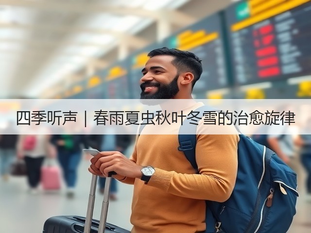 四季听声|春雨夏虫秋叶冬雪的治愈旋律(图1) 四季听声|春雨夏虫秋叶冬雪的治愈旋律(图1)