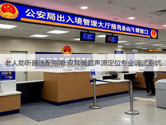 老人助听器选配指南:双耳佩戴声源定位专业调试避坑(图2) 老人助听器选配指南:双耳佩戴声源定位专业调试避坑(图2)