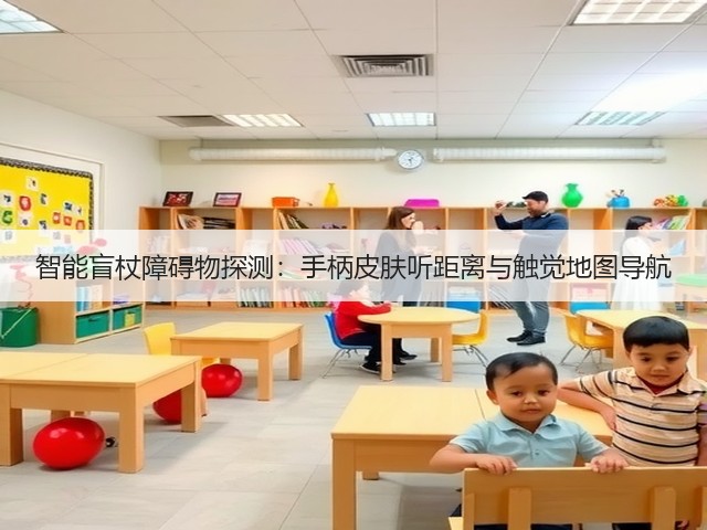 智能盲杖障碍物探测:手柄皮肤听距离与触觉地图导航(图1) 智能盲杖障碍物探测:手柄皮肤听距离与触觉地图导航(图1)
