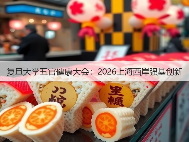 复旦大学五官健康大会：2026上海西岸强基创新(图3)