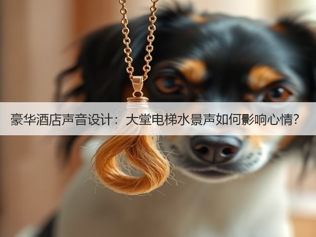 豪华酒店声音设计:大堂电梯水景声如何影响心情?(图3) 豪华酒店声音设计:大堂电梯水景声如何影响心情?(图3)