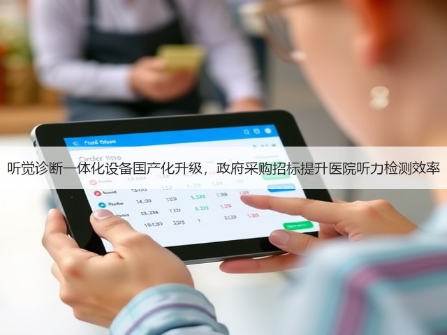 听觉诊断一体化设备国产化升级，政府采购招标提升医院听力检测效率(图1)