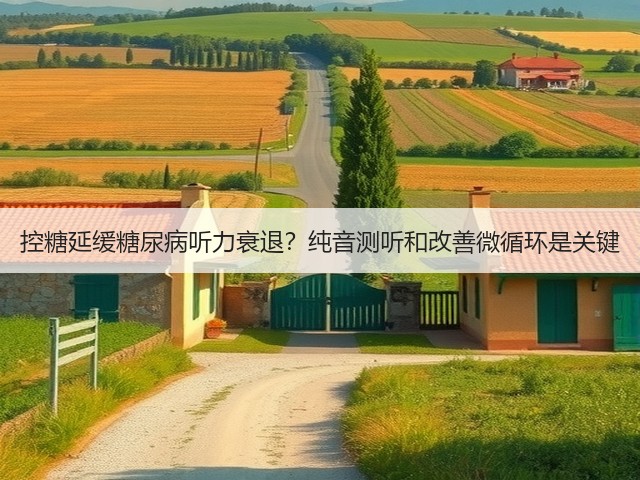 控糖延缓糖尿病听力衰退?纯音测听和改善微循环是关键(图3) 控糖延缓糖尿病听力衰退?纯音测听和改善微循环是关键(图3)