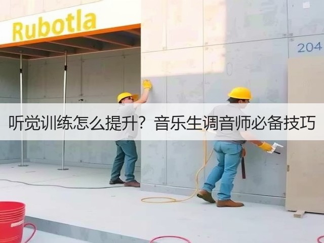 听觉训练怎么提升?音乐生调音师必备技巧(图2) 听觉训练怎么提升?音乐生调音师必备技巧(图2)