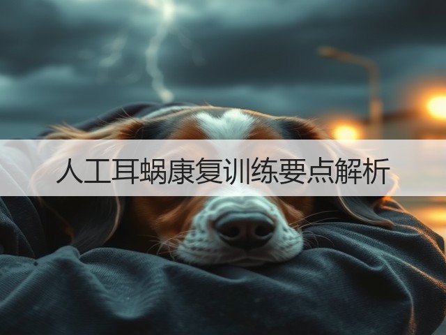 人工耳蜗康复训练要点解析(图3) 人工耳蜗康复训练要点解析(图3)