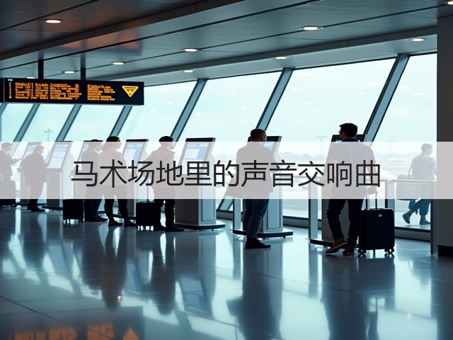 马术场地里的声音交响曲(图1) 马术场地里的声音交响曲(图1)