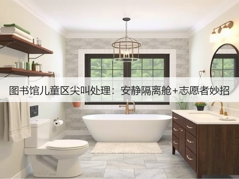 图书馆儿童区尖叫处理：安静隔离舱+志愿者妙招