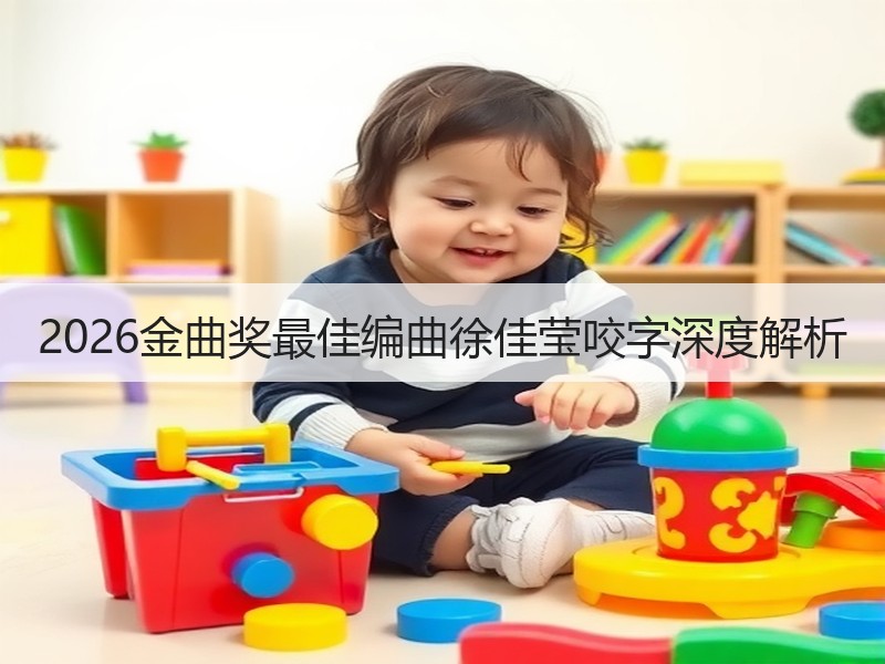2026金曲奖最佳编曲徐佳莹咬字深度解析