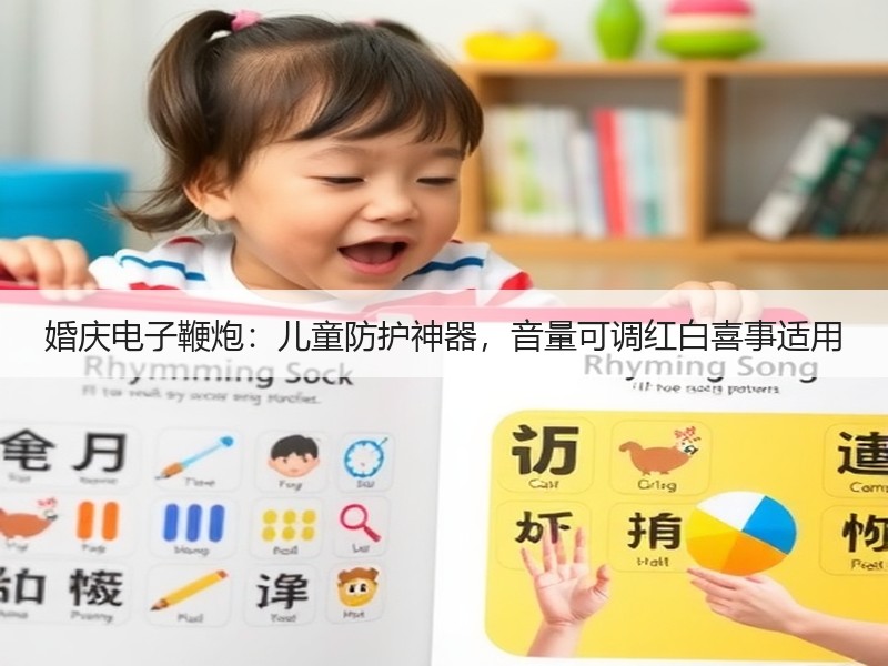 婚庆电子鞭炮：儿童防护神器，音量可调红白喜事适用