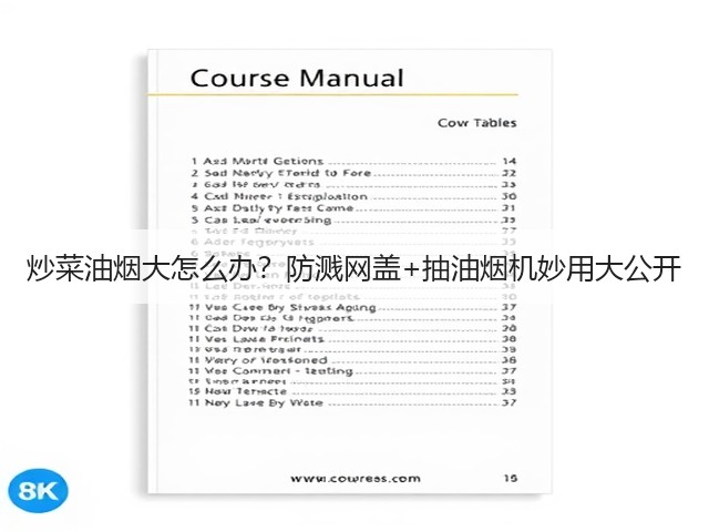 炒菜油烟大怎么办?防溅网盖+抽油烟机妙用大公开(图6) 炒菜油烟大怎么办?防溅网盖+抽油烟机妙用大公开(图6)