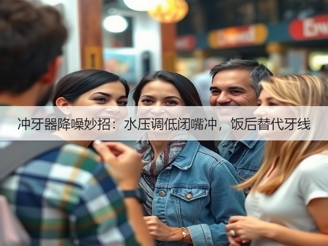 冲牙器降噪妙招:水压调低闭嘴冲,饭后替代牙线(图3) 冲牙器降噪妙招:水压调低闭嘴冲,饭后替代牙线(图3)