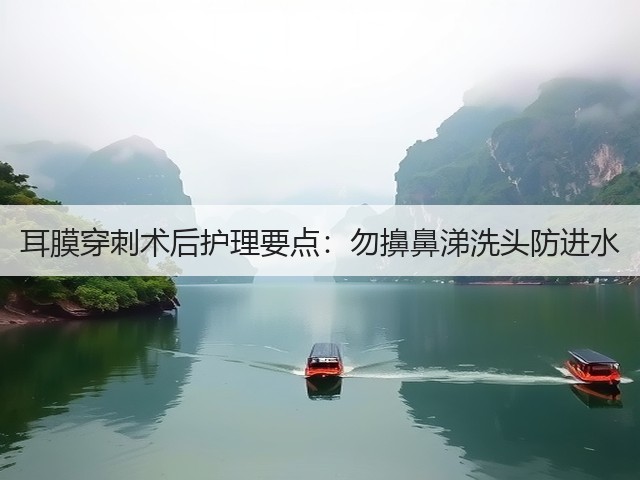 耳膜穿刺术后护理要点:勿擤鼻涕洗头防进水(图2) 耳膜穿刺术后护理要点:勿擤鼻涕洗头防进水(图2)