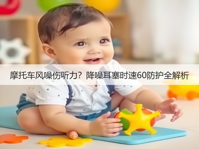 摩托车风噪伤听力？降噪耳塞时速60防护全解析