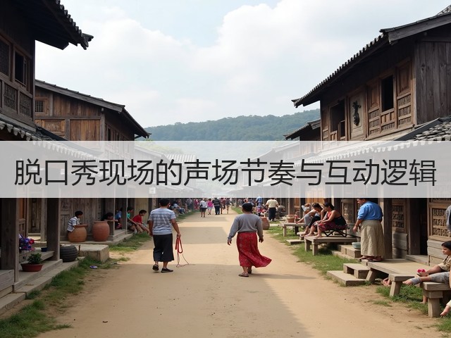 脱口秀现场的声场节奏与互动逻辑(图1) 脱口秀现场的声场节奏与互动逻辑(图1)
