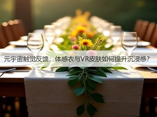 元宇宙触觉反馈：体感衣与VR皮肤如何提升沉浸感？(图6)
