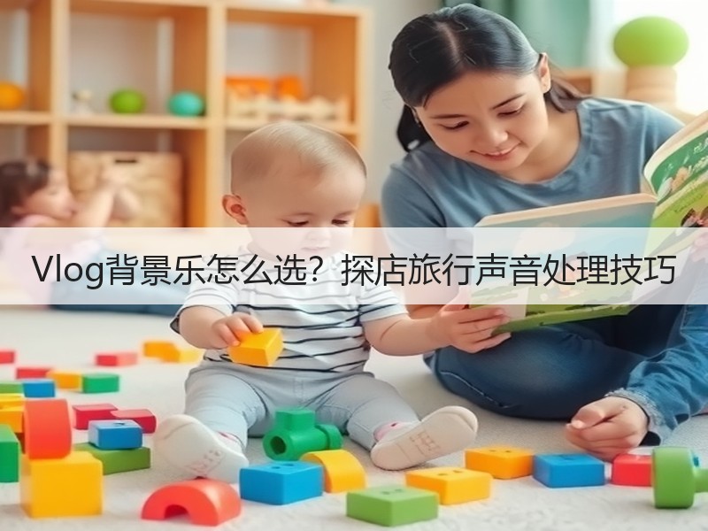 Vlog背景乐怎么选？探店旅行声音处理技巧