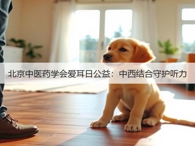 北京中医药学会爱耳日公益:中西结合守护听力(图1) 北京中医药学会爱耳日公益:中西结合守护听力(图1)