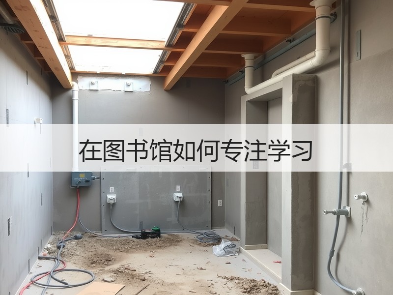 在图书馆如何专注学习