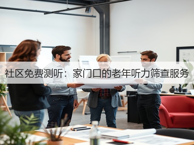社区免费测听:家门口的老年听力筛查服务(图1) 社区免费测听:家门口的老年听力筛查服务(图1)