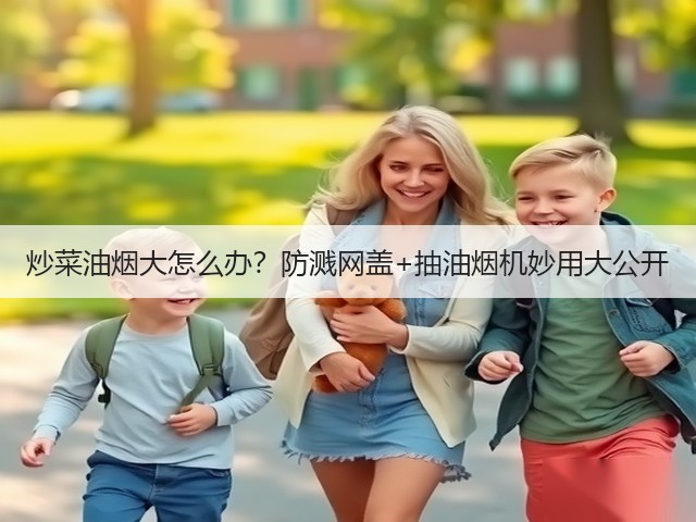 炒菜油烟大怎么办?防溅网盖+抽油烟机妙用大公开(图3) 炒菜油烟大怎么办?防溅网盖+抽油烟机妙用大公开(图3)
