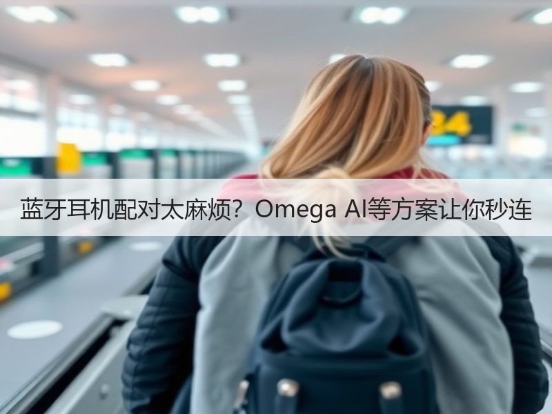 蓝牙耳机配对太麻烦？Omega AI等方案让你秒连