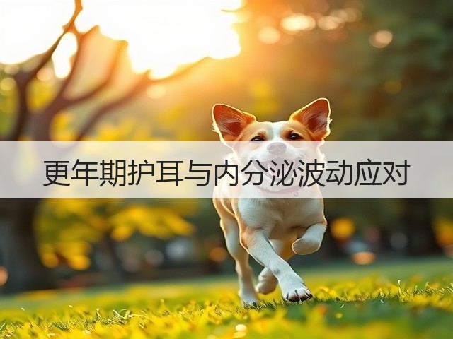 更年期护耳与内分泌波动应对(图3) 更年期护耳与内分泌波动应对(图3)