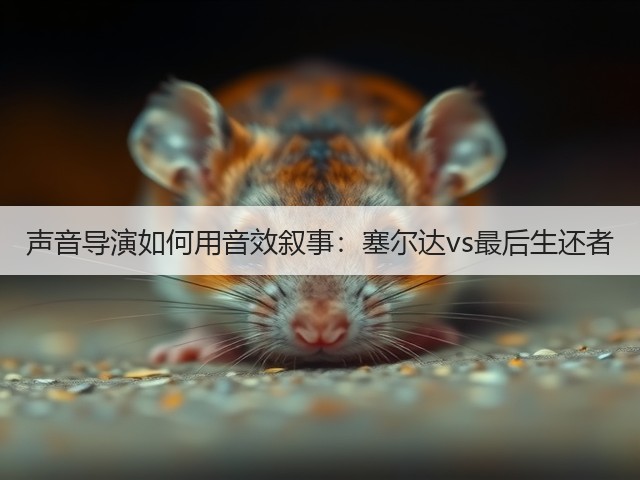 声音导演如何用音效叙事:塞尔达vs最后生还者(图1) 声音导演如何用音效叙事:塞尔达vs最后生还者(图1)