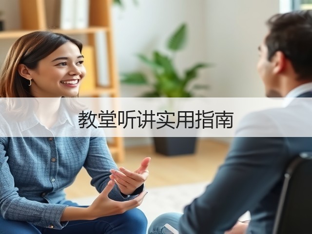 教堂听讲实用指南(图2) 教堂听讲实用指南(图2)