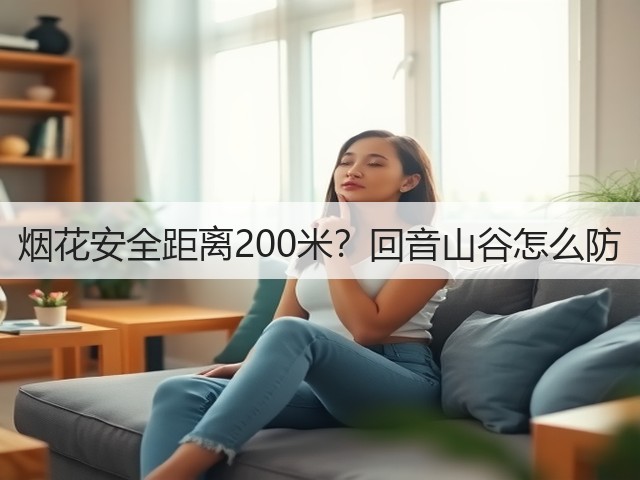 烟花安全距离200米?回音山谷怎么防(图1) 烟花安全距离200米?回音山谷怎么防(图1)