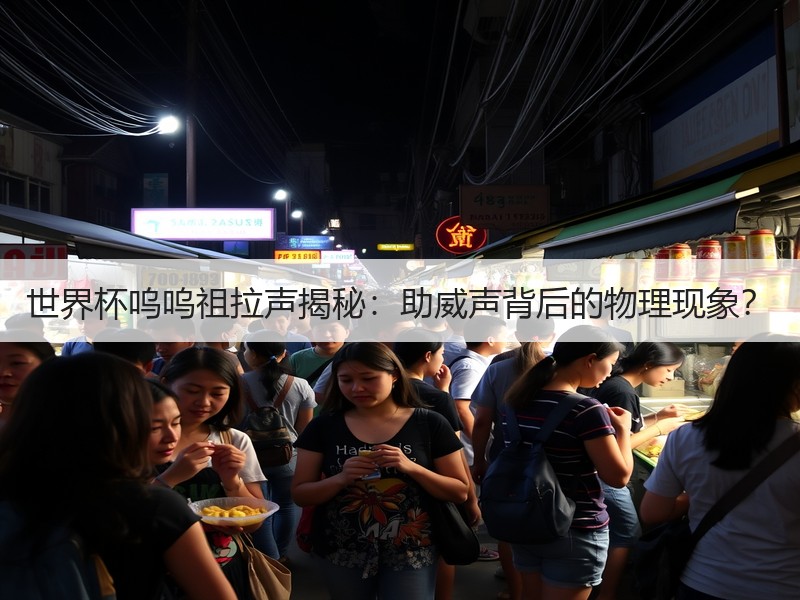 世界杯呜呜祖拉声揭秘：助威声背后的物理现象？