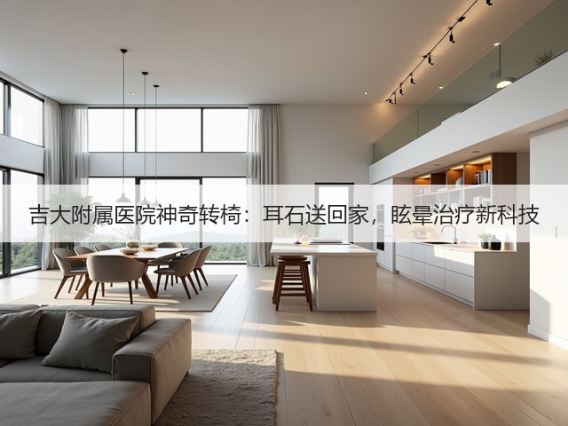 吉大附属医院神奇转椅:耳石送回家,眩晕治疗新科技(图1) 吉大附属医院神奇转椅:耳石送回家,眩晕治疗新科技(图1)