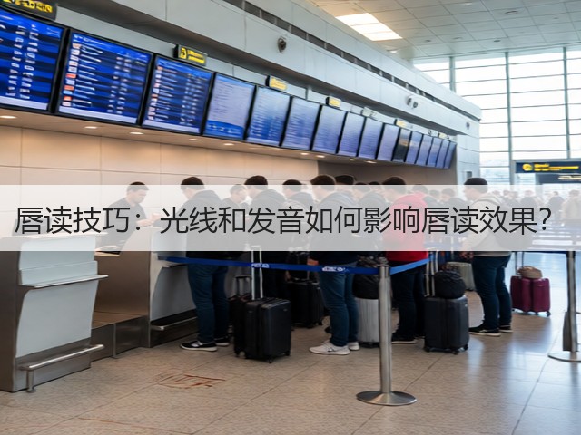 唇读技巧:光线和发音如何影响唇读效果?(图3) 唇读技巧:光线和发音如何影响唇读效果?(图3)