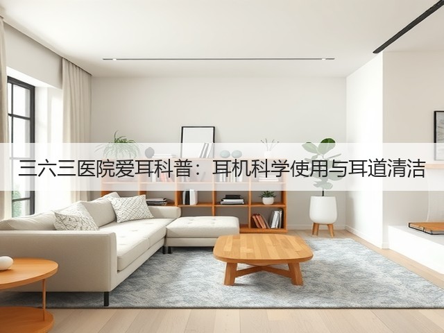 三六三医院爱耳科普:耳机科学使用与耳道清洁(图2) 三六三医院爱耳科普:耳机科学使用与耳道清洁(图2)